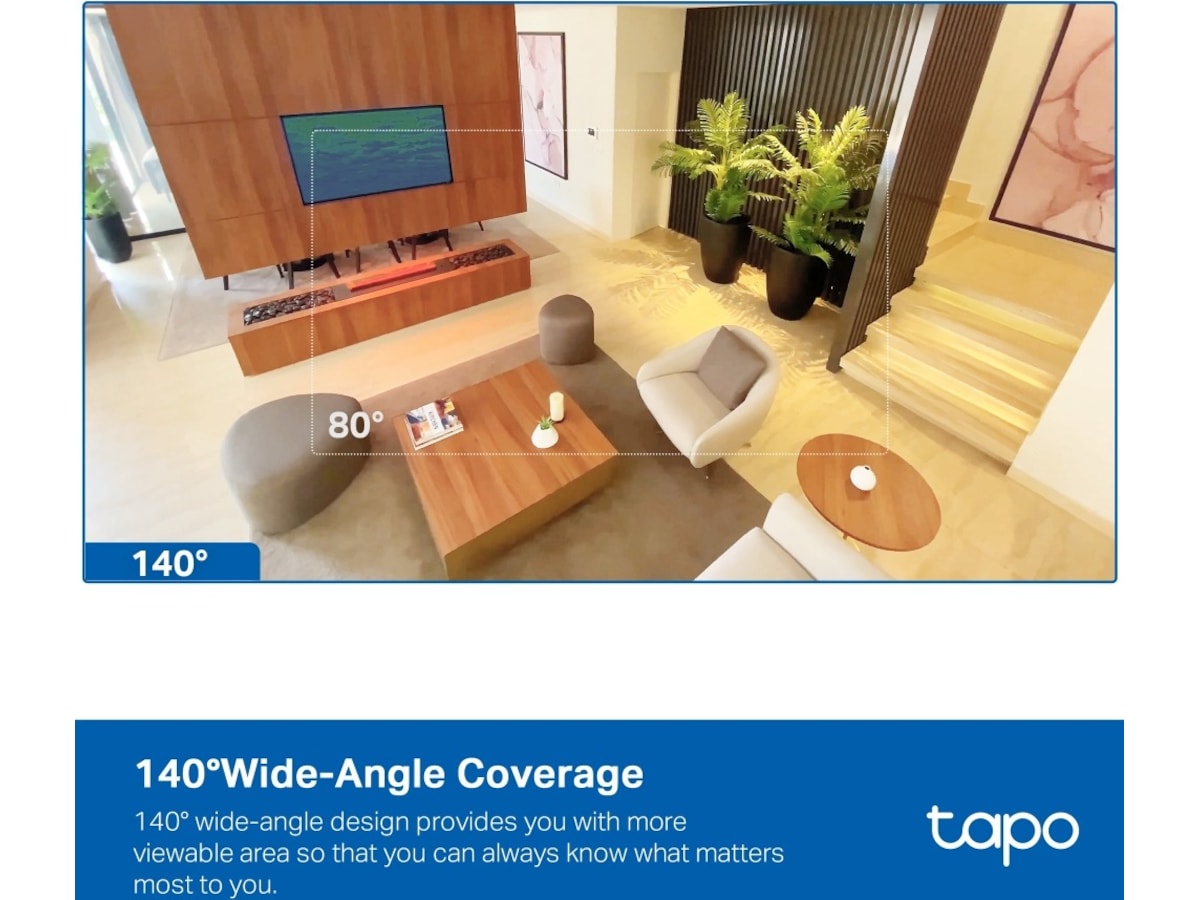 TP-Link Tapo C125 innendørs overvåkningskamera Overvåkningskameraer