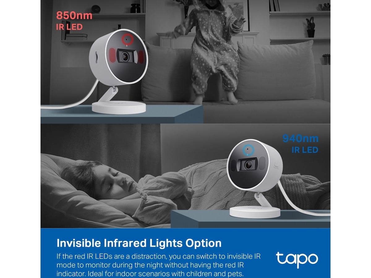 TP-Link Tapo C125 innendørs overvåkningskamera Overvåkningskameraer