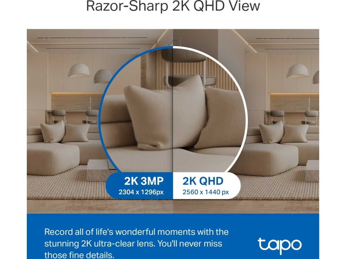 TP-Link Tapo C220 innendørs overvåkningskamera Overvåkningskameraer