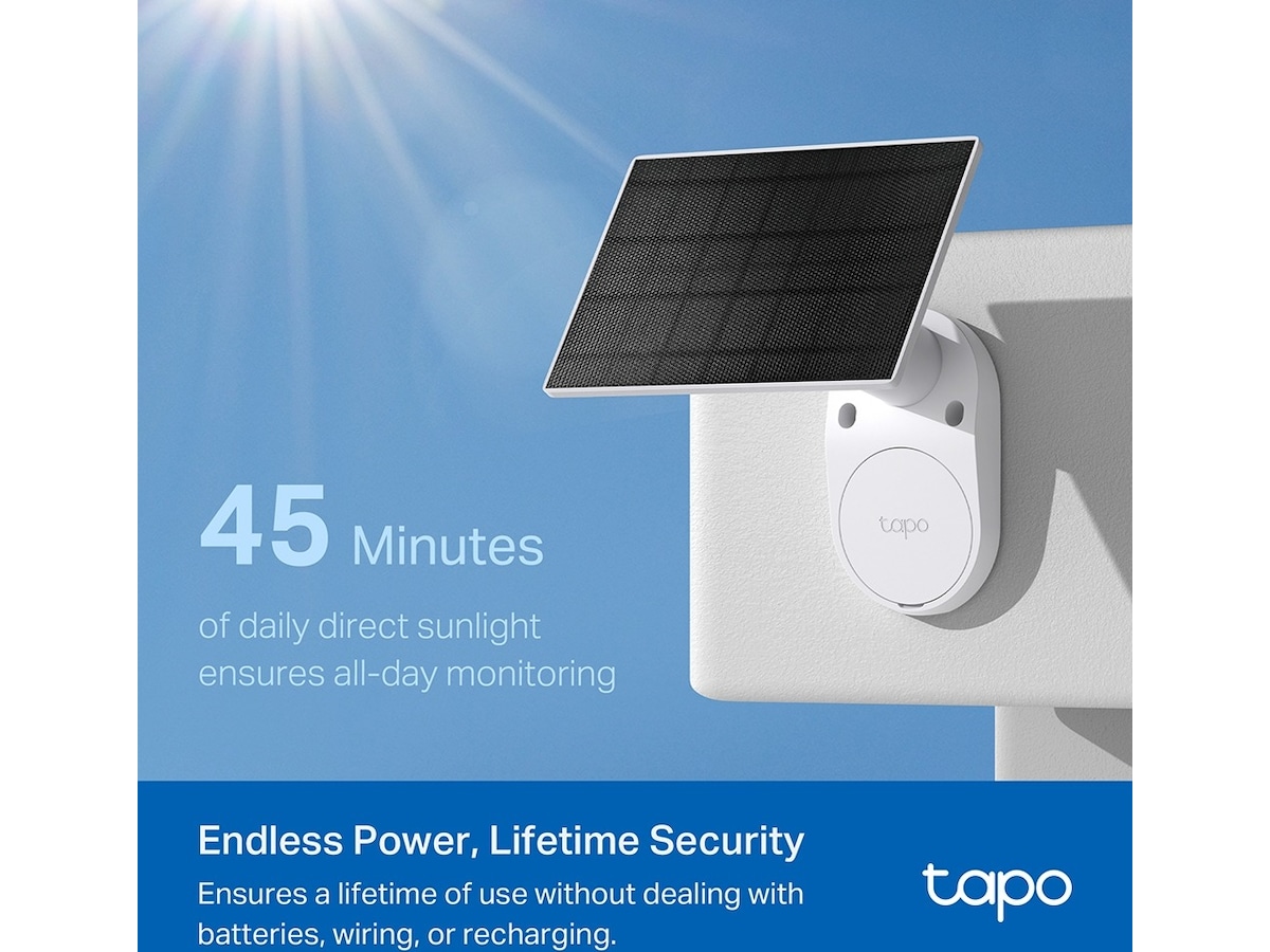 TP-Link Tapo C410 KIT soldrevet overvåkningskamera Overvåkningskameraer