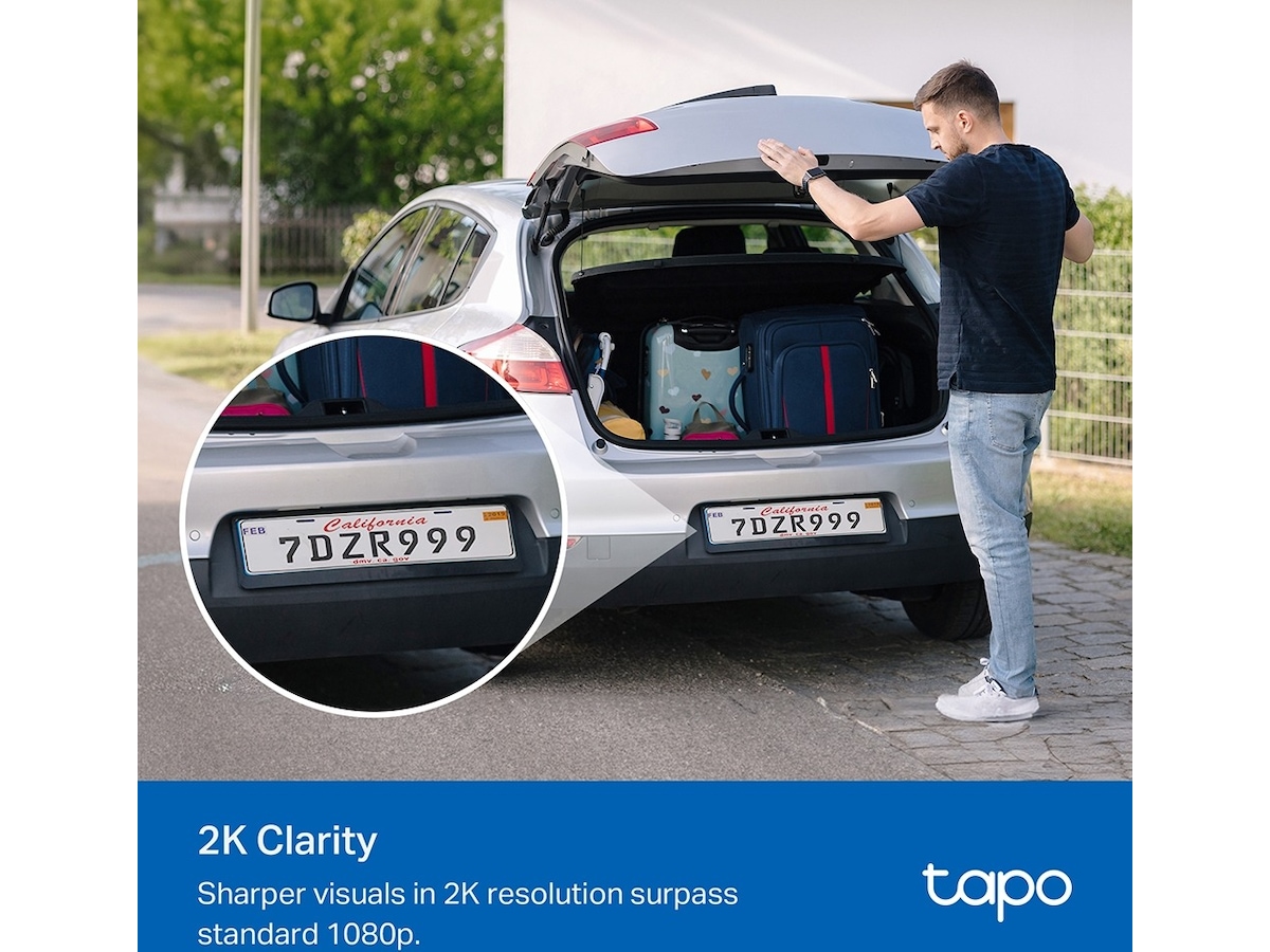 TP-Link Tapo C410 KIT soldrevet overvåkningskamera Overvåkningskameraer