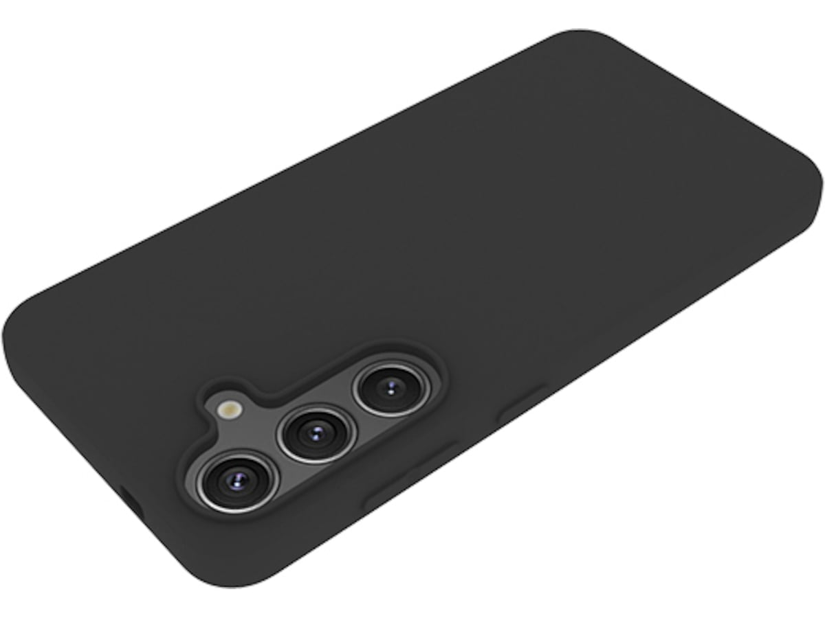 iiglo Galaxy S25 Silikondeksel (sort) Mobildeksel