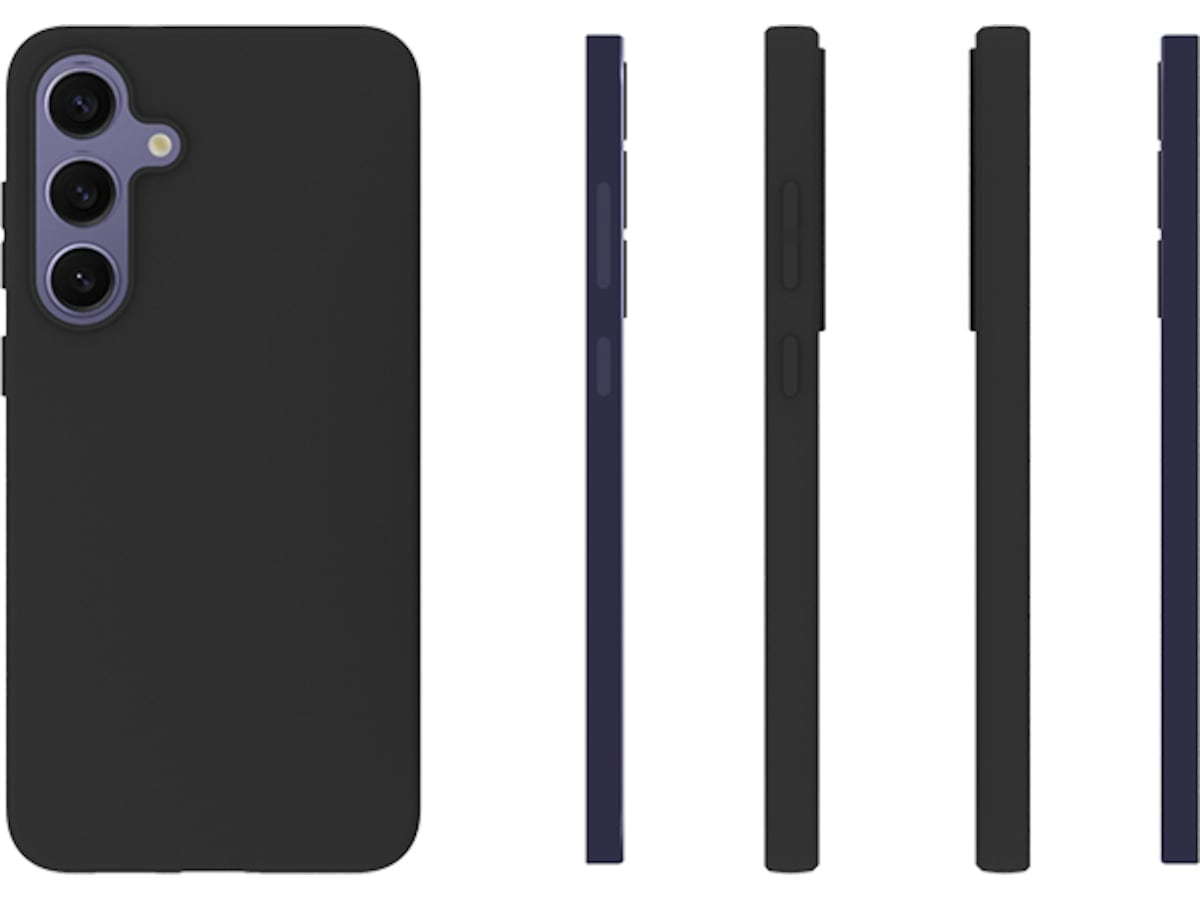 iiglo Galaxy S25+ Silikondeksel (sort) Mobildeksel