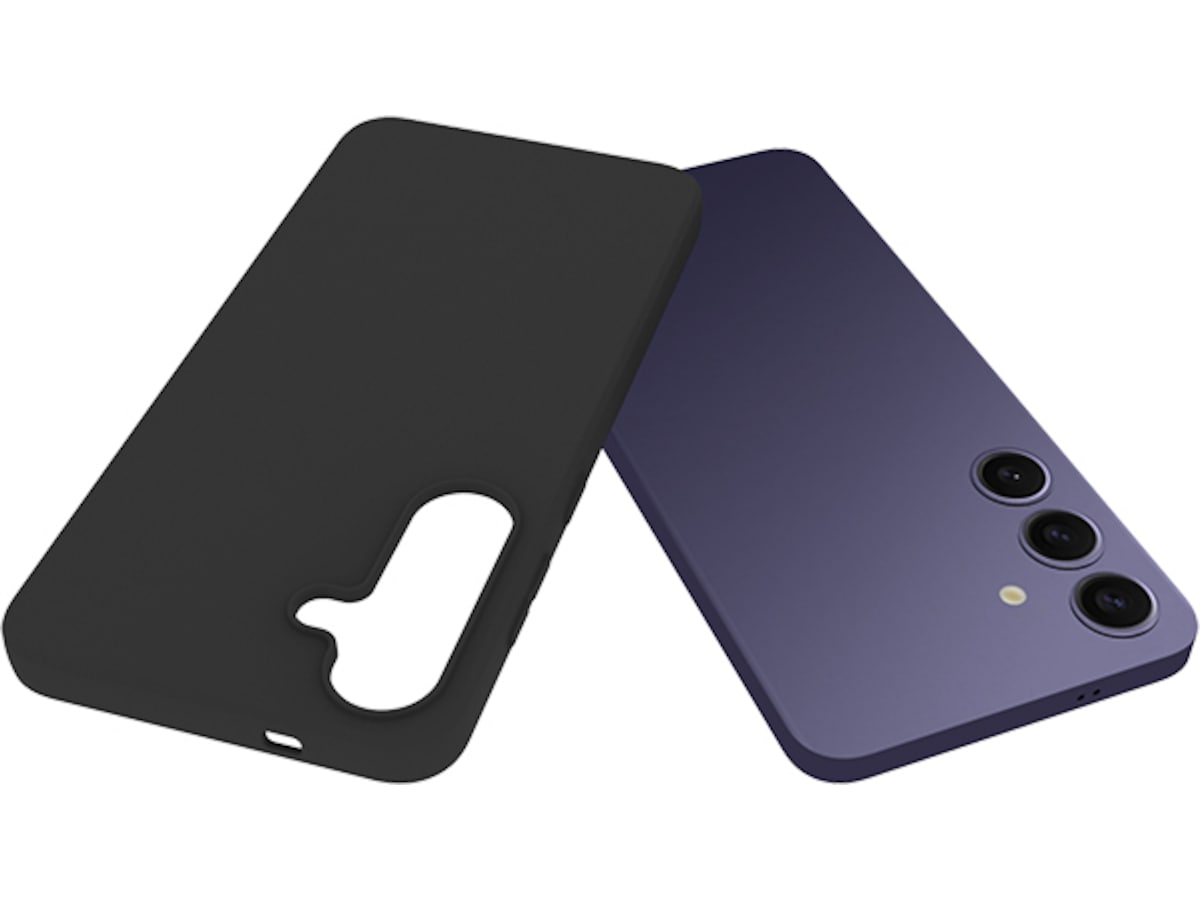 iiglo Galaxy S25+ Silikondeksel (sort) Mobildeksel