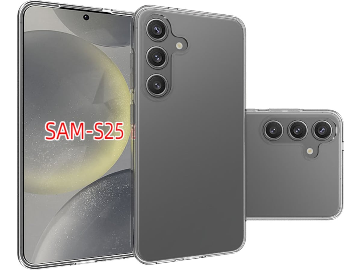 iiglo Galaxy S25 Silikondeksel (gjennomsiktig) Mobildeksel