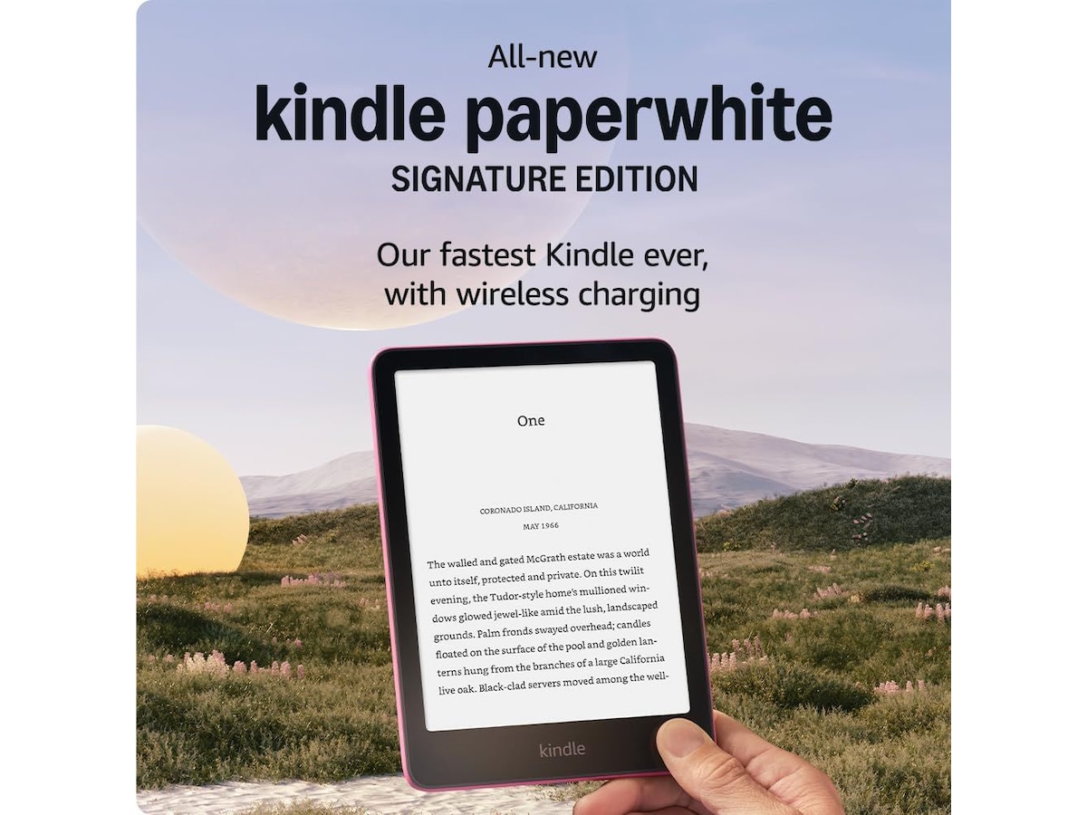 Amazon Kindle Paperwhite Signature Edition 7" 32GB (raspberry) Lesebrett