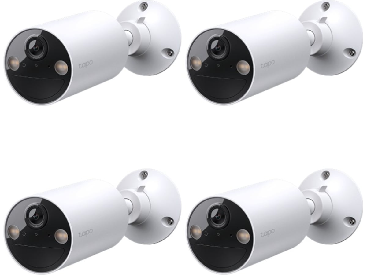 TP-Link Tapo C410 utendørs overvåkningskamera 4-pack Overvåkningskameraer