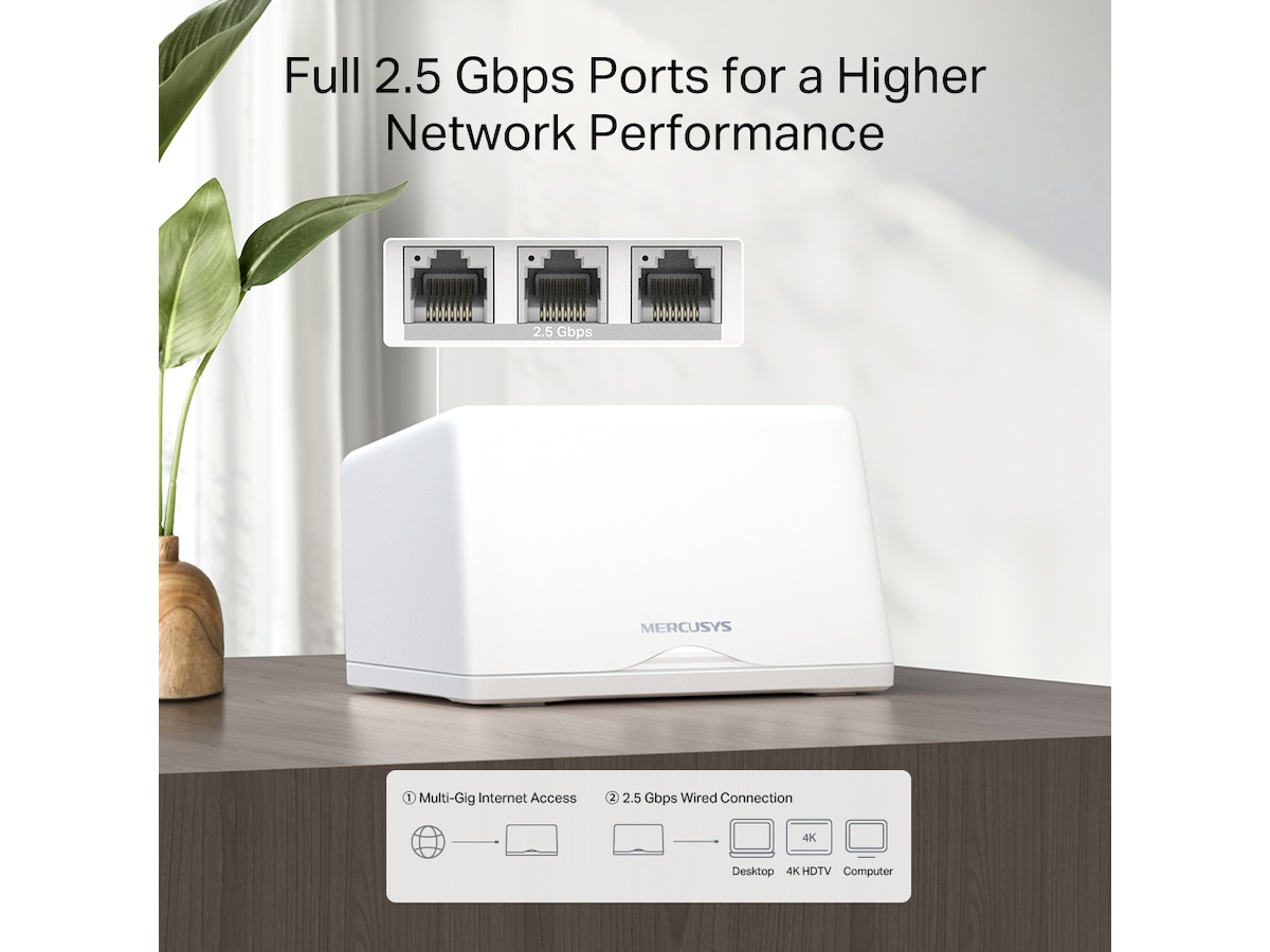 Mercusys Halo H47BE 2-pack mesh Routere