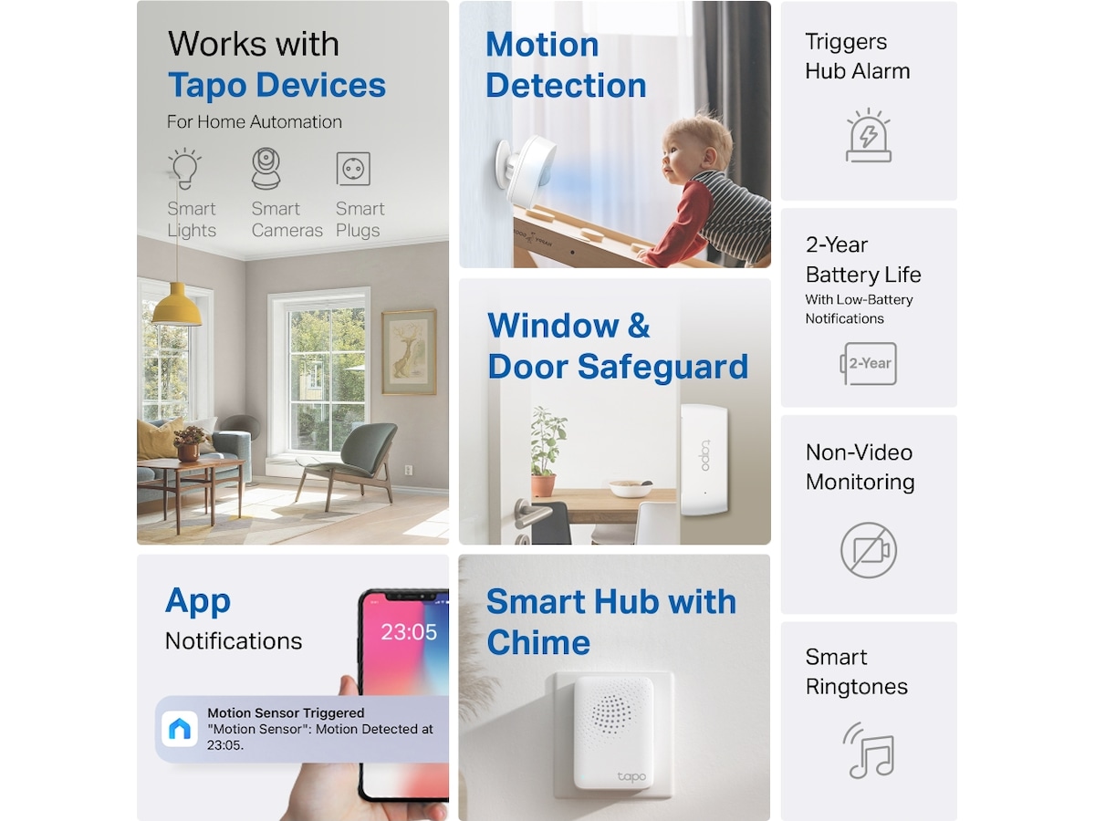 Tapo T30 KIT Smart Sensor Starter Kit Sensorer