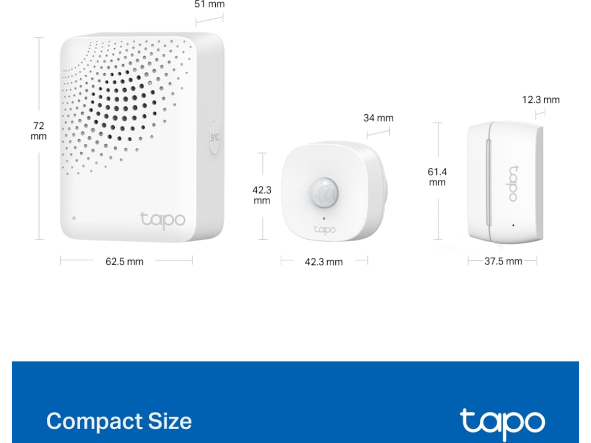 Tapo T30 KIT Smart Sensor Starter Kit Sensorer