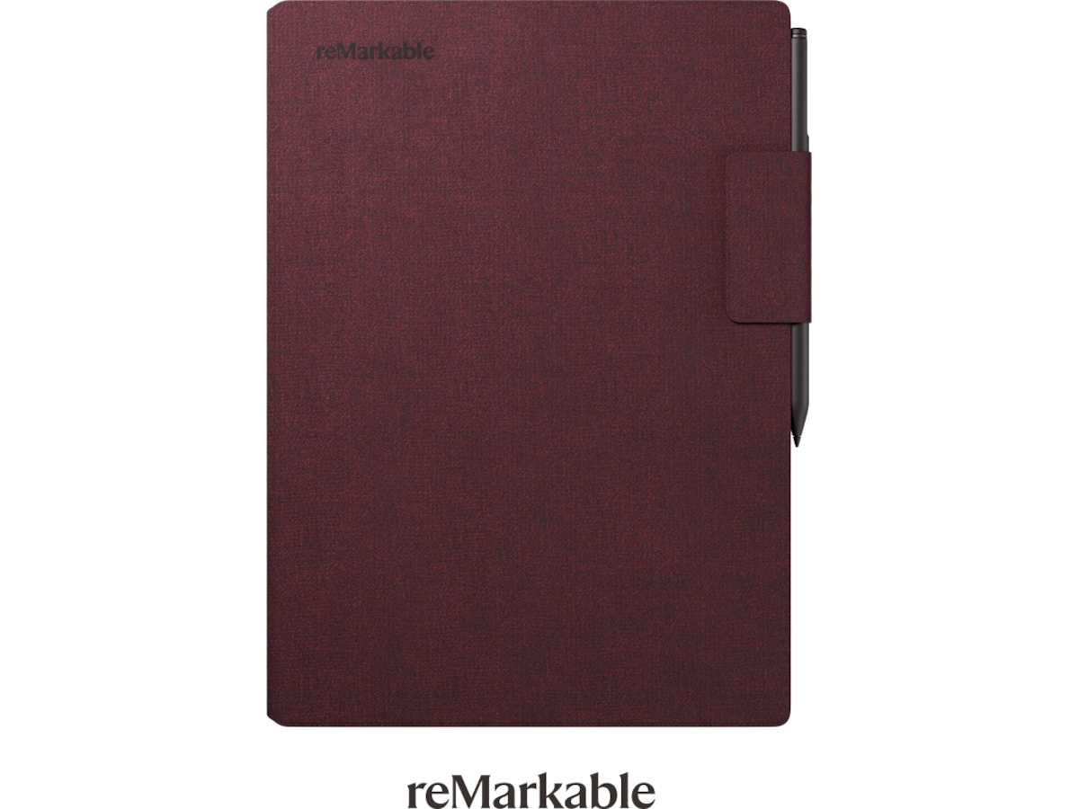 reMarkable Paper Pro Book Folio (burgunder) Digitale notatblokker & tilbehør