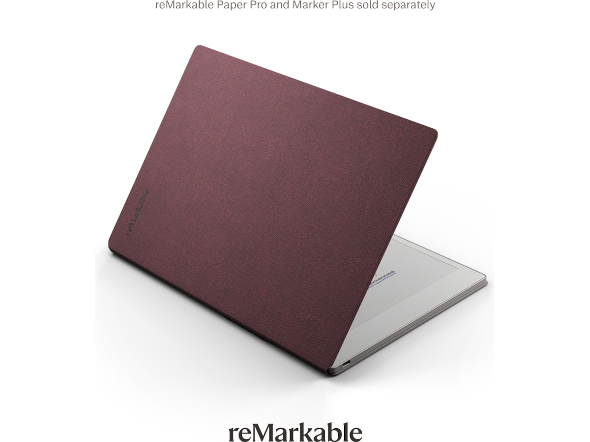 reMarkable Paper Pro Book Folio (burgunder) Digitale notatblokker & tilbehør