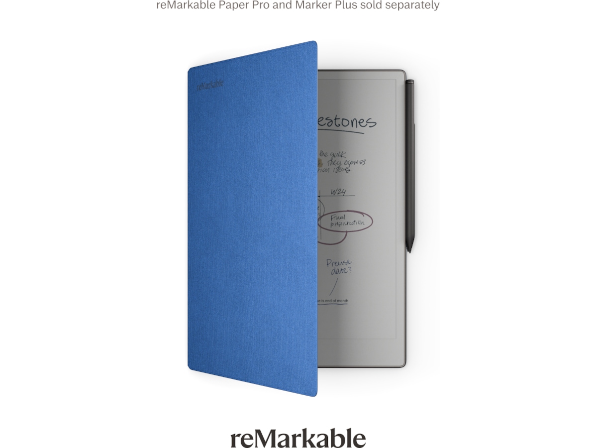 reMarkable Paper Pro Book Folio (kobolt) Digitale notatblokker & tilbehør