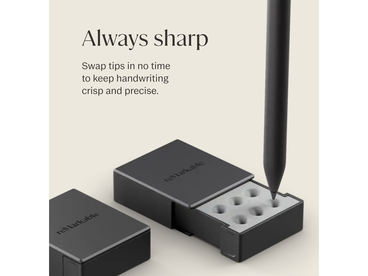 reMarkable Paper Pro Marker spisser, 6-pack (sort) Digitale notatblokker & tilbehør