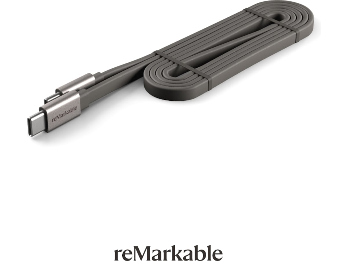 reMarkable Paper Pro USB-C kabel 1m (grå) Tilbehør til digitale notatblokker