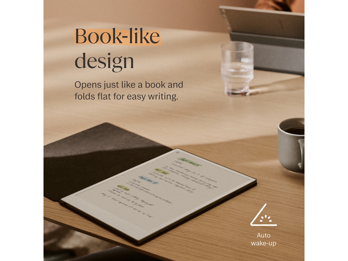 reMarkable Paper Pro Book Folio (sort) Digitale notatblokker & tilbehør