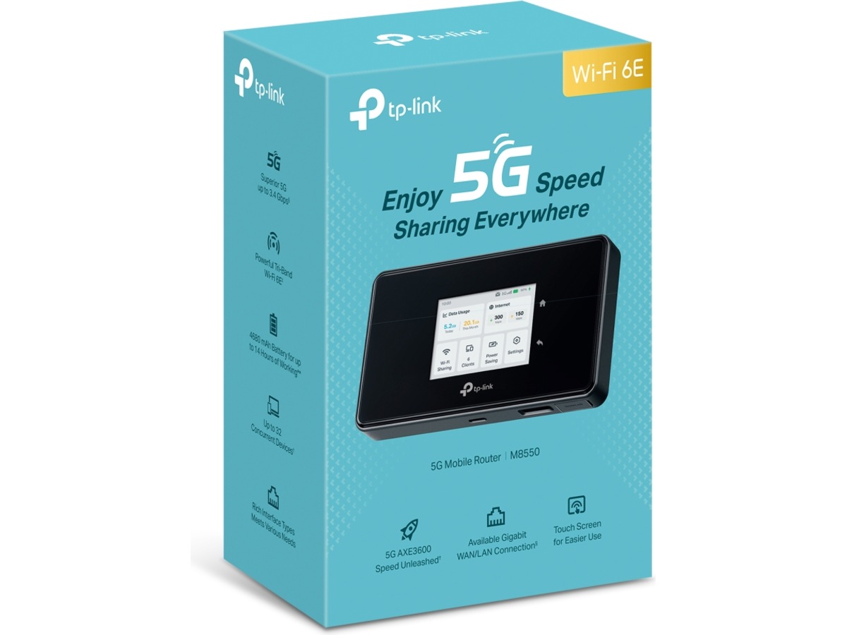 TP-Link M8550 5G router Routere