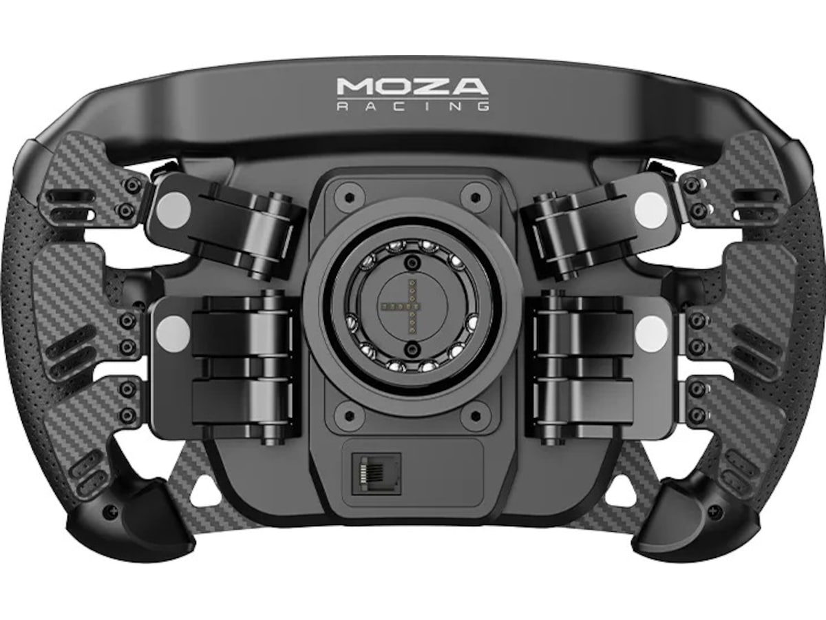 MOZA FSR2 Formula Wheel Ratt og pedaler