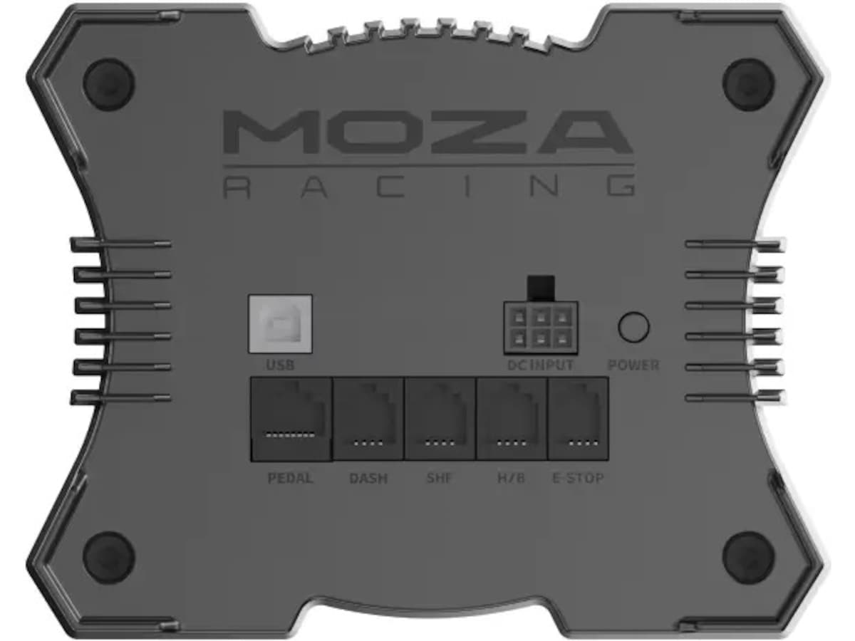 MOZA R9 V3 Direct Drive Wheelbase Ratt og pedaler