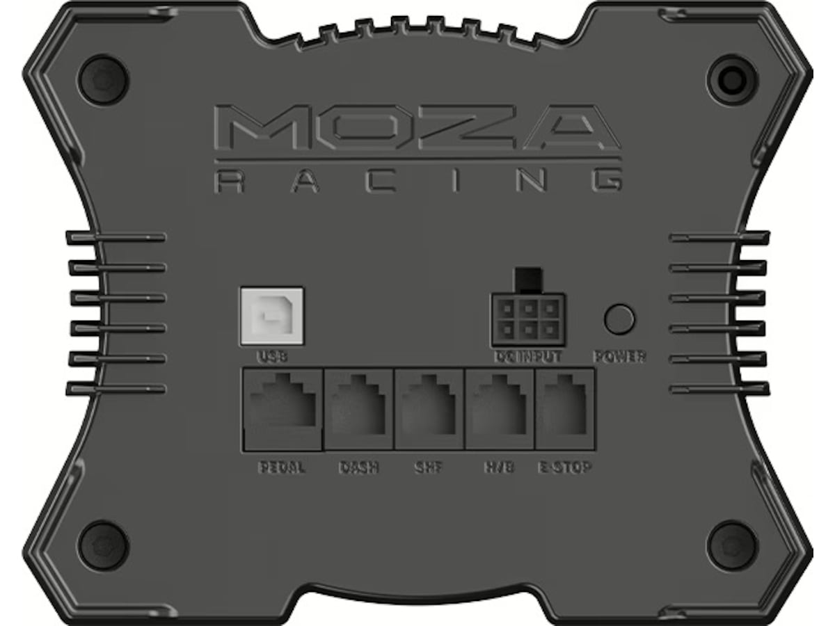 MOZA R12 V2 Direct Drive Wheelbase Ratt og pedaler