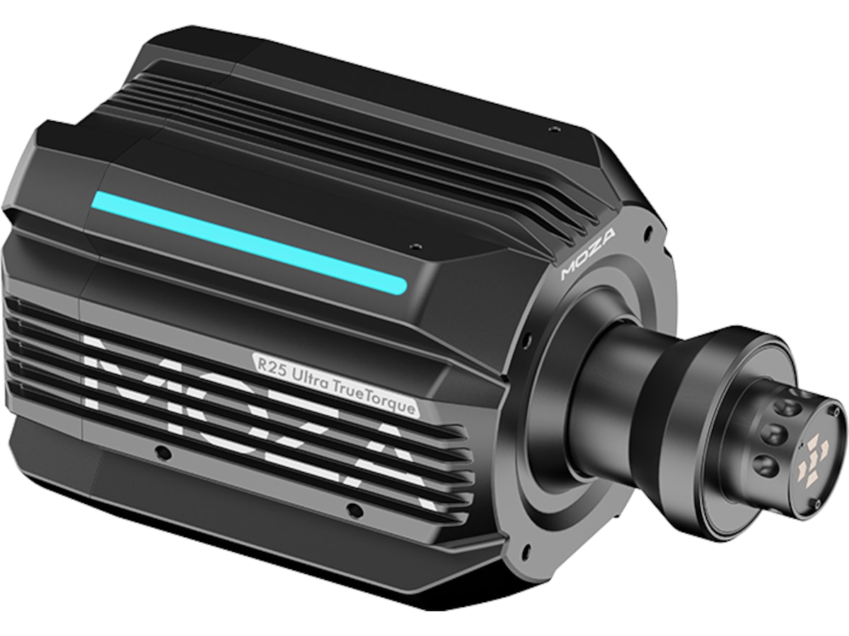 MOZA R25 Ultra True Torque DD Akselbase Ratt og pedaler