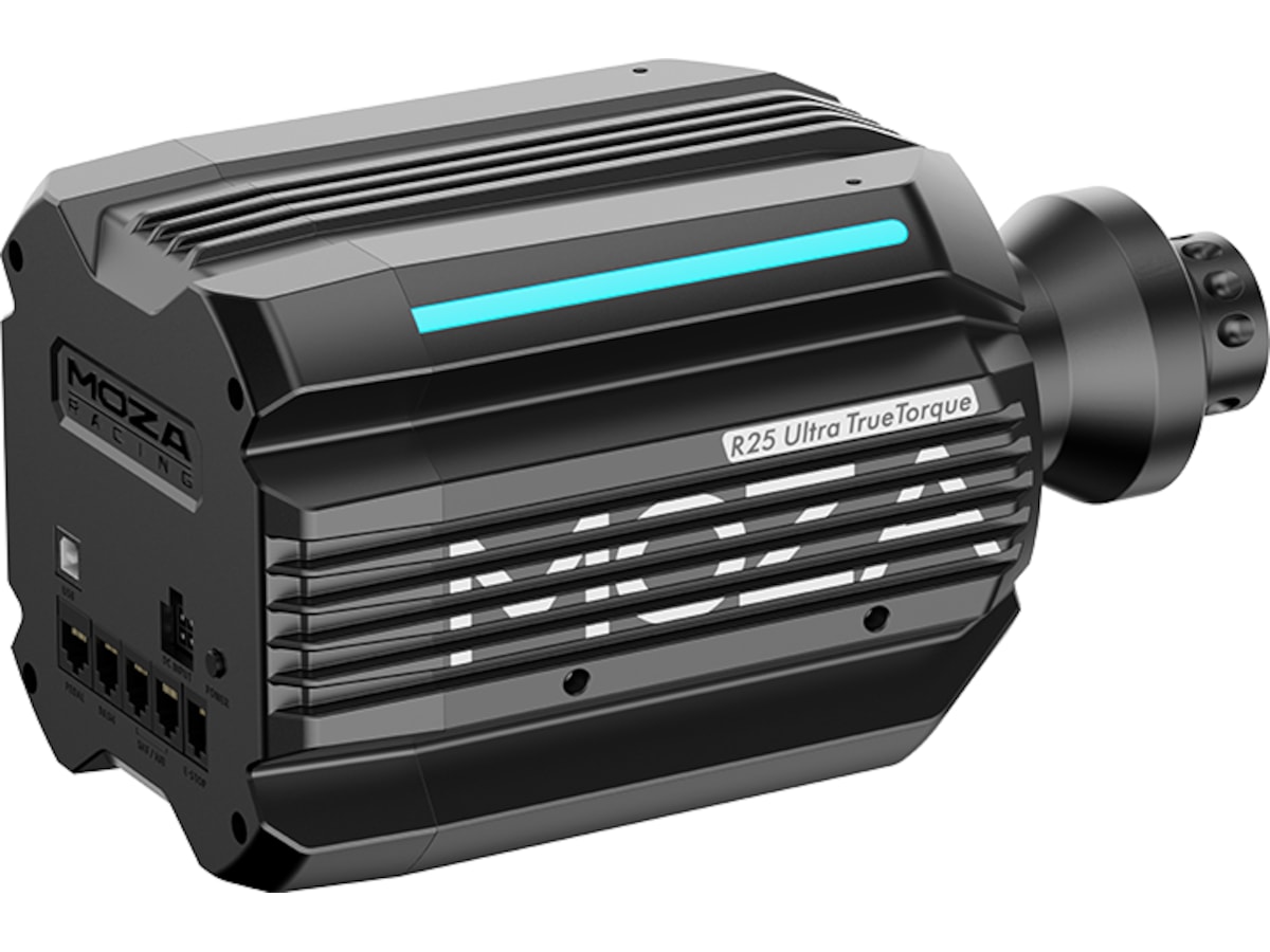 MOZA R25 Ultra True Torque DD Akselbase Ratt og pedaler