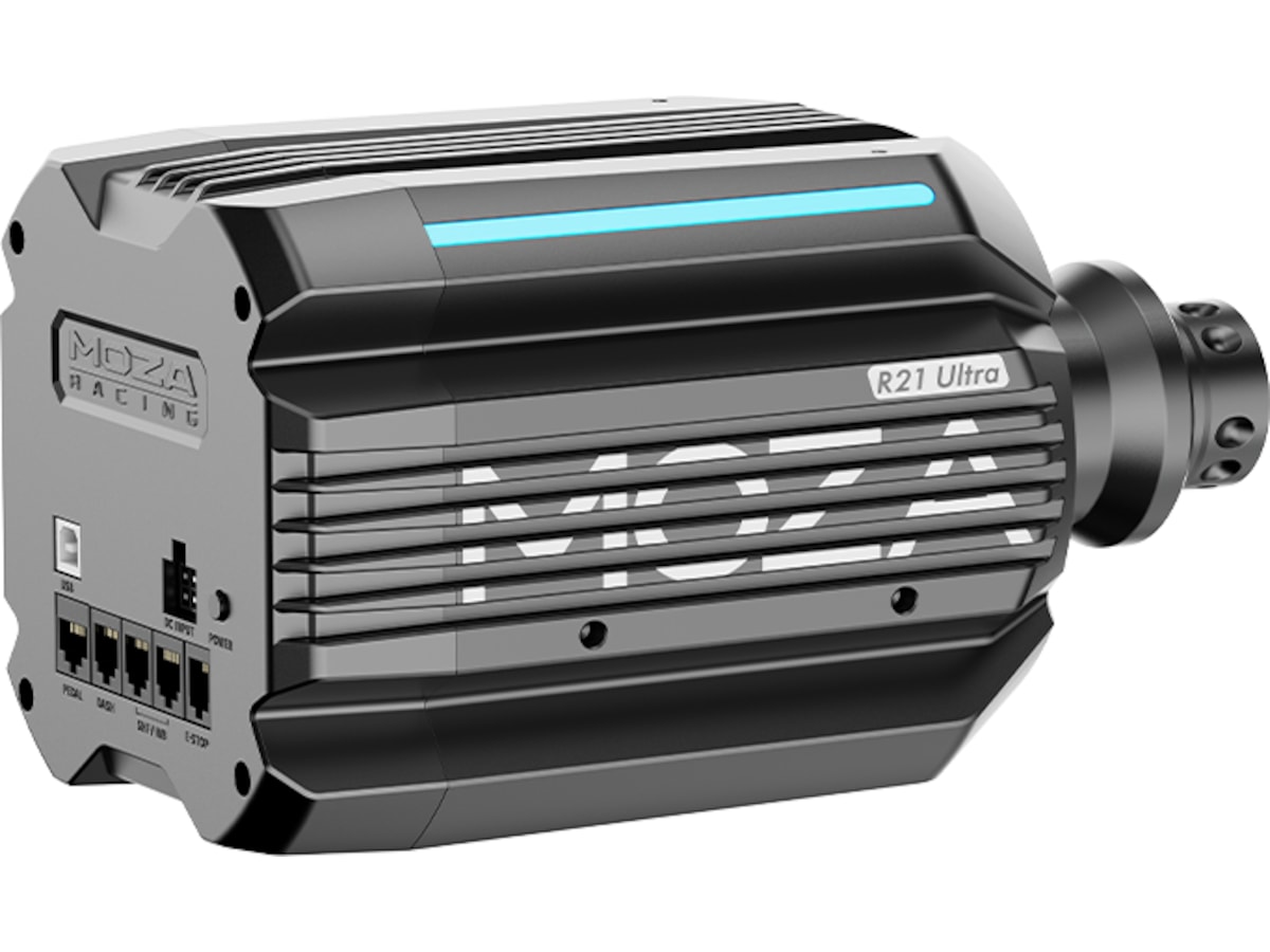 MOZA R21 Ultra DD Akselbase Ratt og pedaler