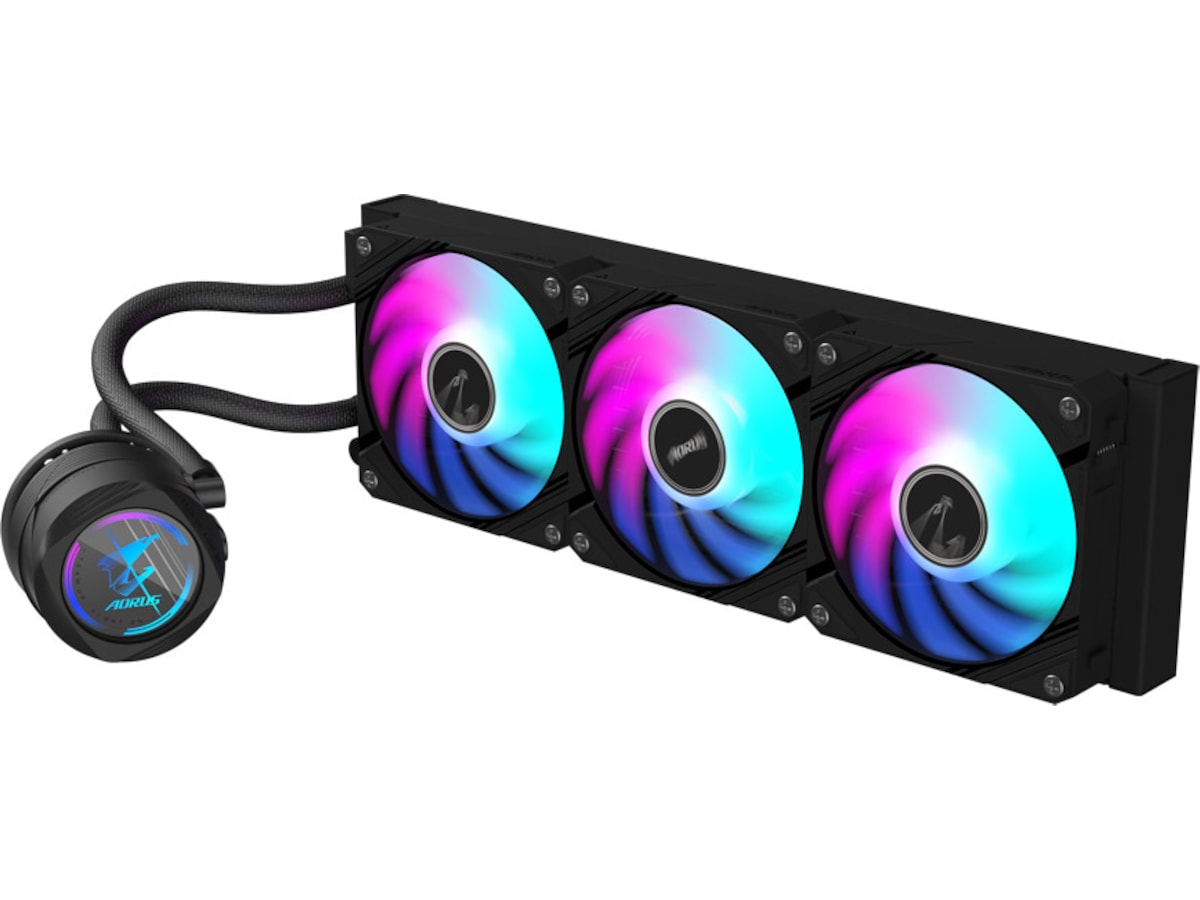 Gigabyte Aorus Waterforce II 360 kjøler (sort) CPU - Vannkjøling