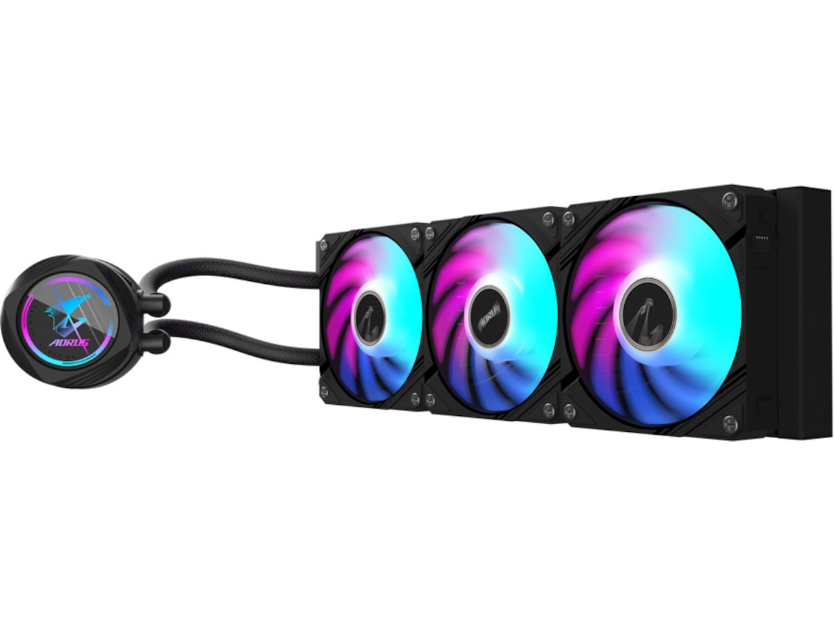 Gigabyte Aorus Waterforce II 360 kjøler (sort) CPU - Vannkjøling