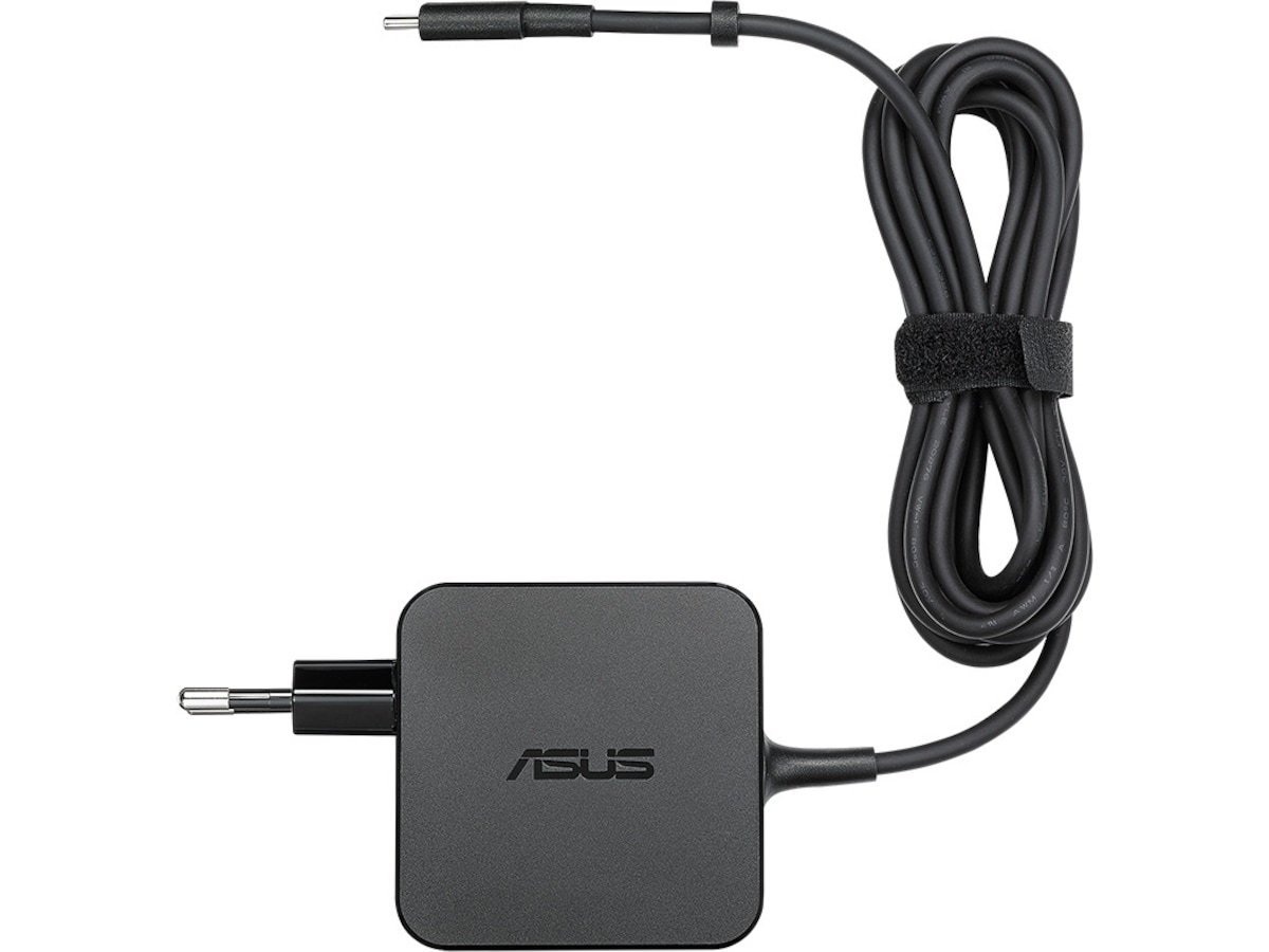ASUS 68W USB-C Vegglader (sort) Batteri og lader