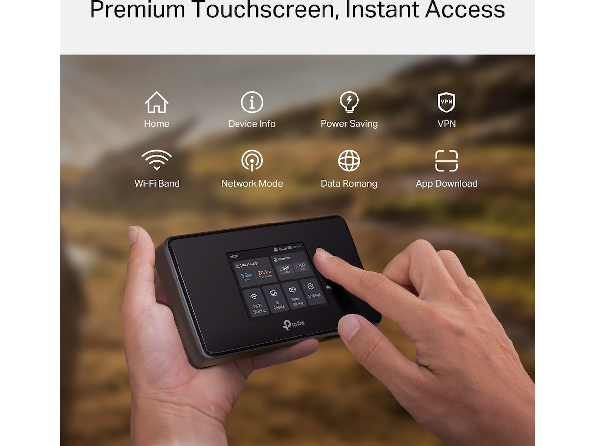 TP-Link M8550 5G router -B-Grade Demo nettverk