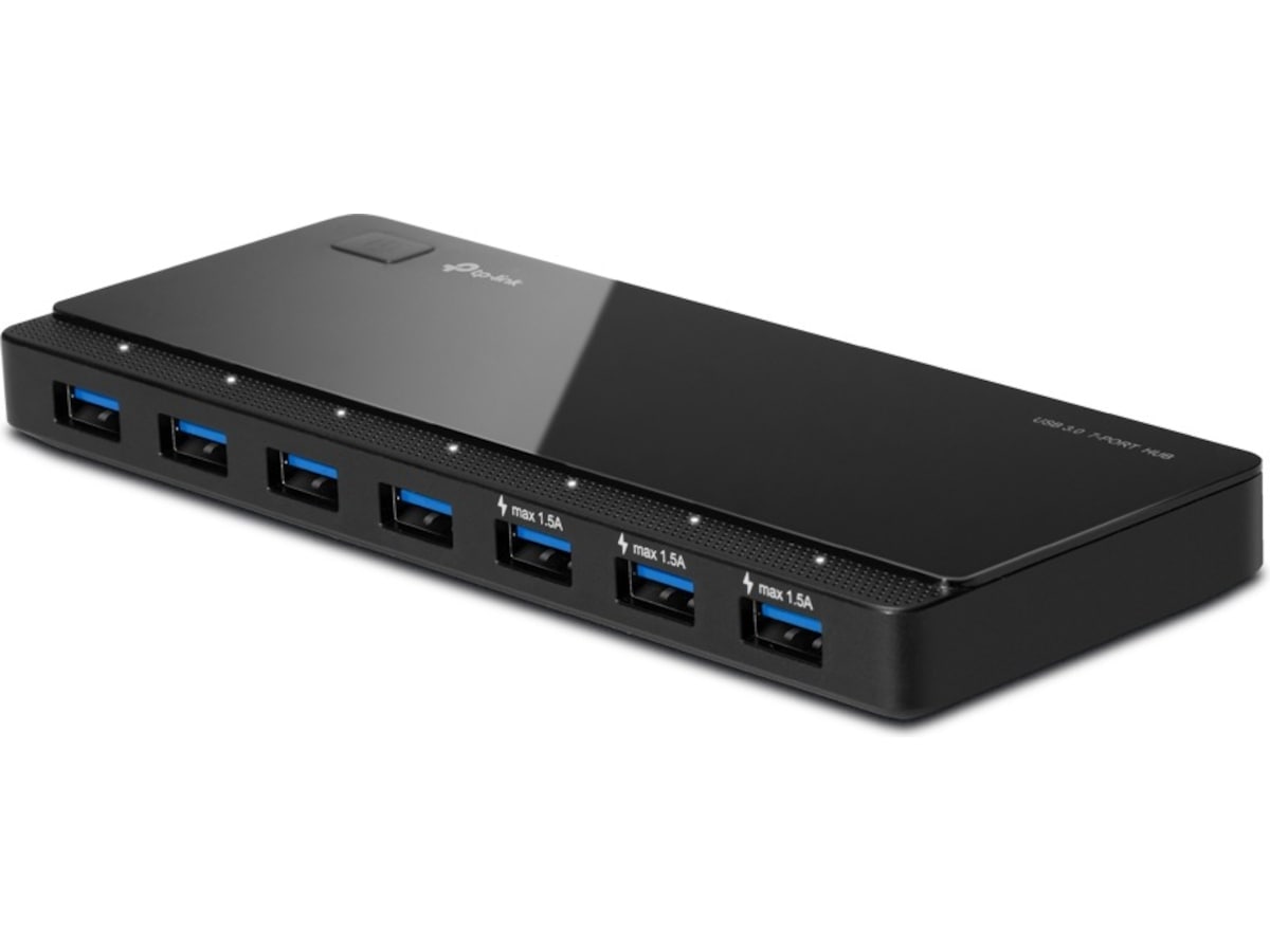 TP-Link UH700 USB 3.0 7-Ports Hub Dockingstasjon & USB-HUB