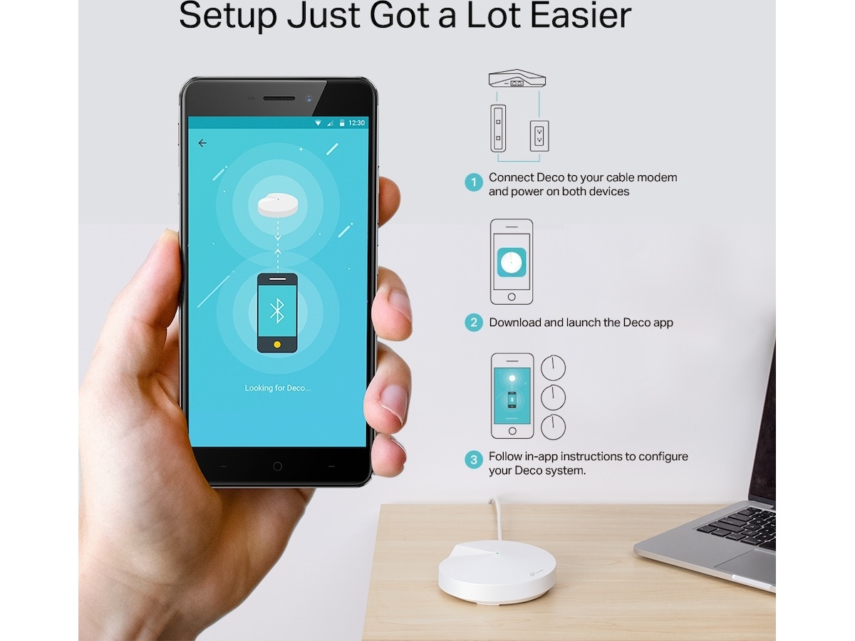 TP-Link Deco M5 Mesh system 3-pack Routere