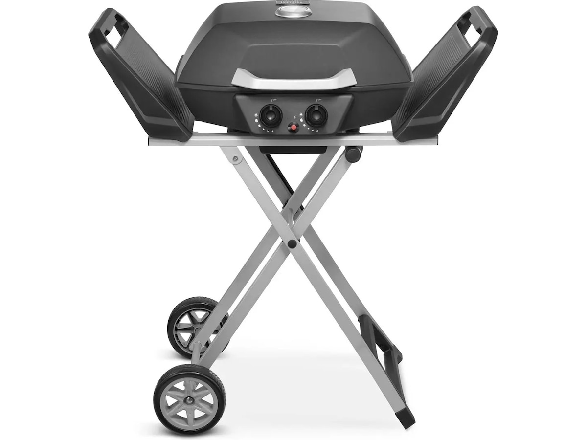 Bærbar gassgrill med dobbelbrenner 4,5 kW Grill