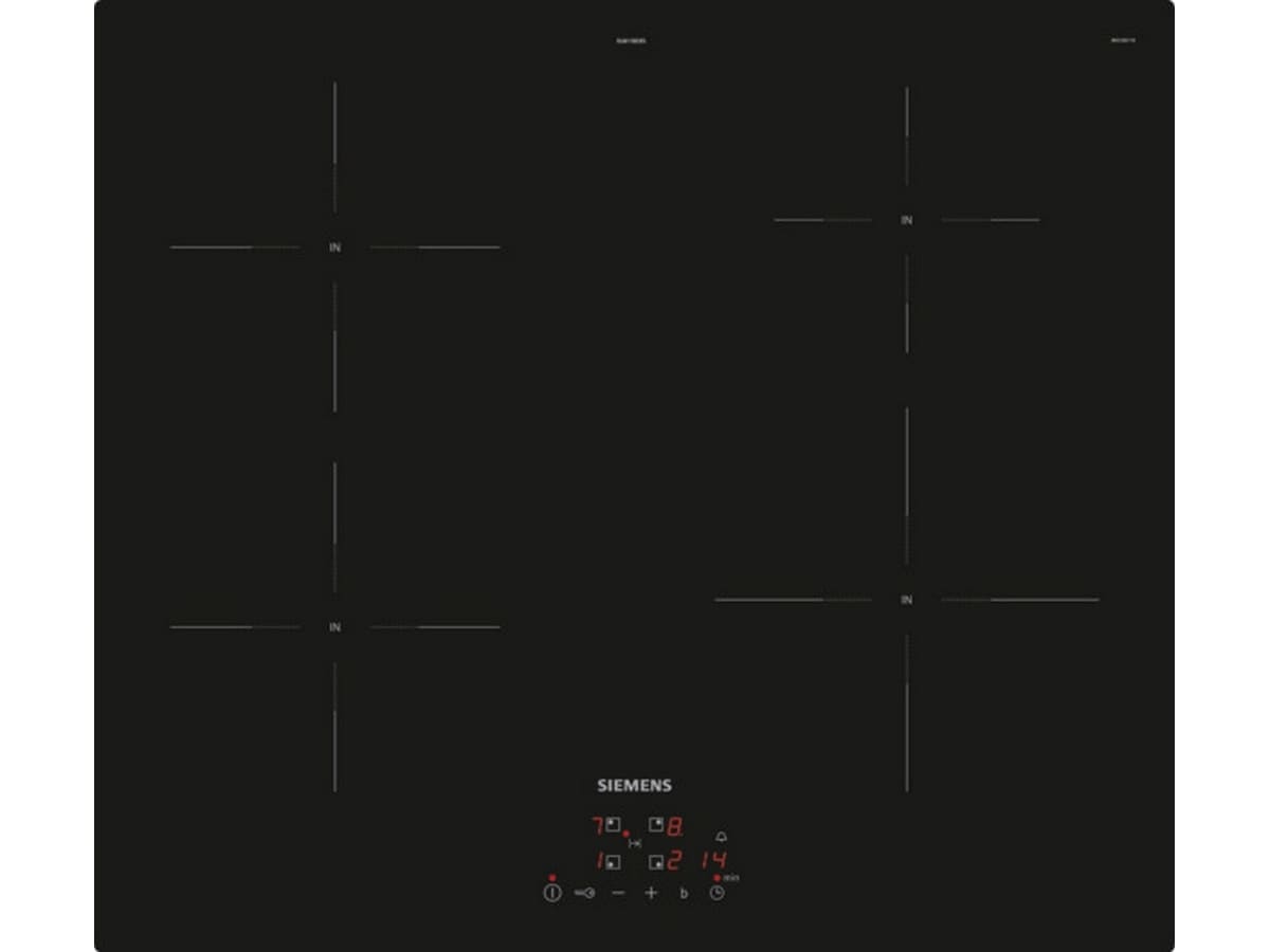 Siemens iQ100 EU611BEB5X Induksjonstopp (sort) Induksjonstopp