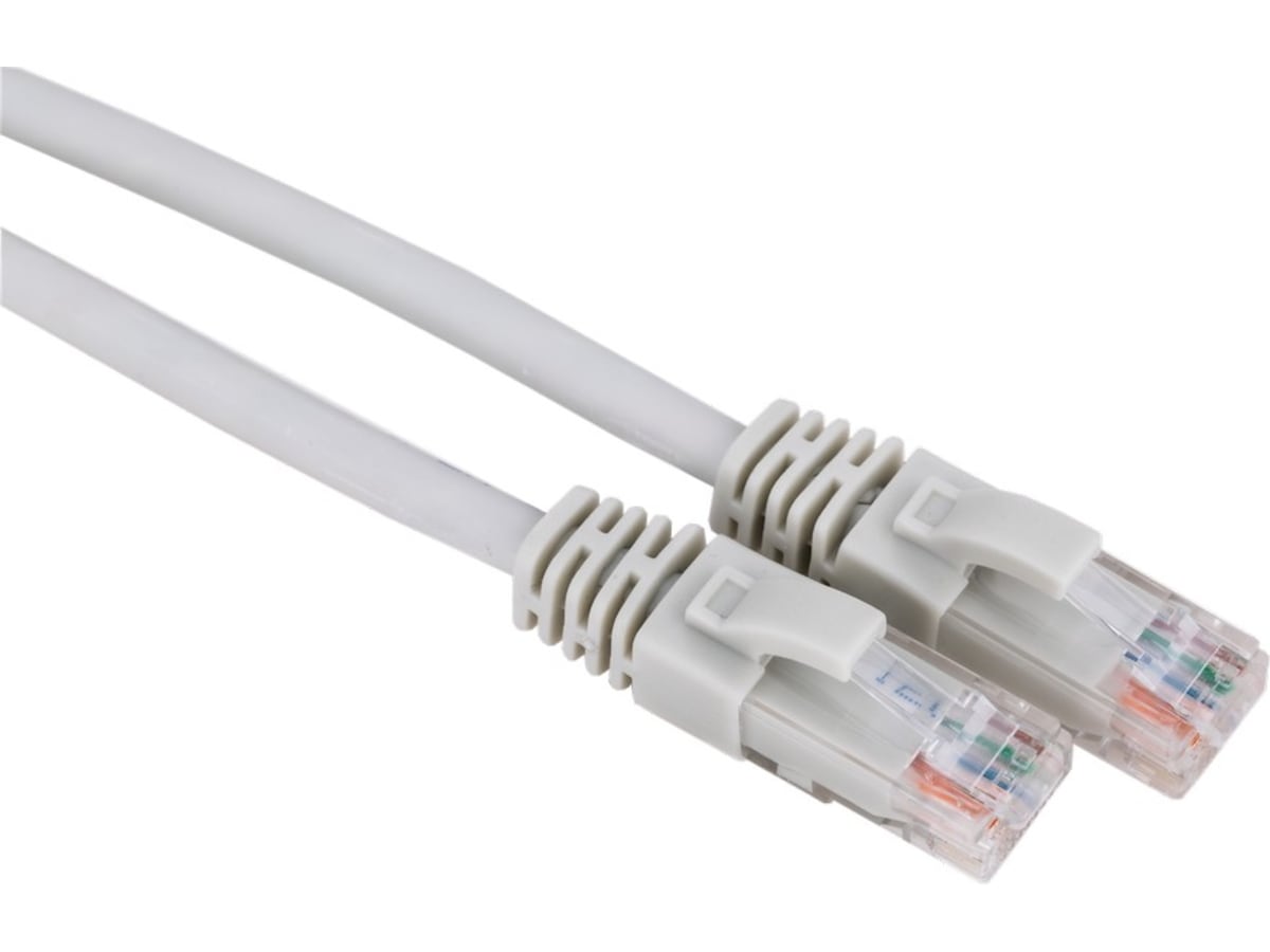 Nettverkskabel Cat6 grå 2m Nettverkskabler