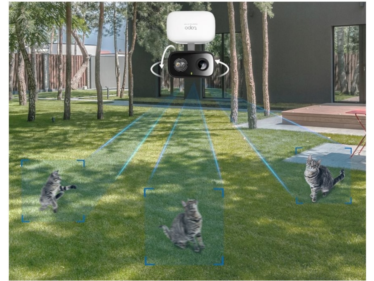 TP-Link Tapo C216 2K utendørs overvåkningskamera Overvåkningskameraer