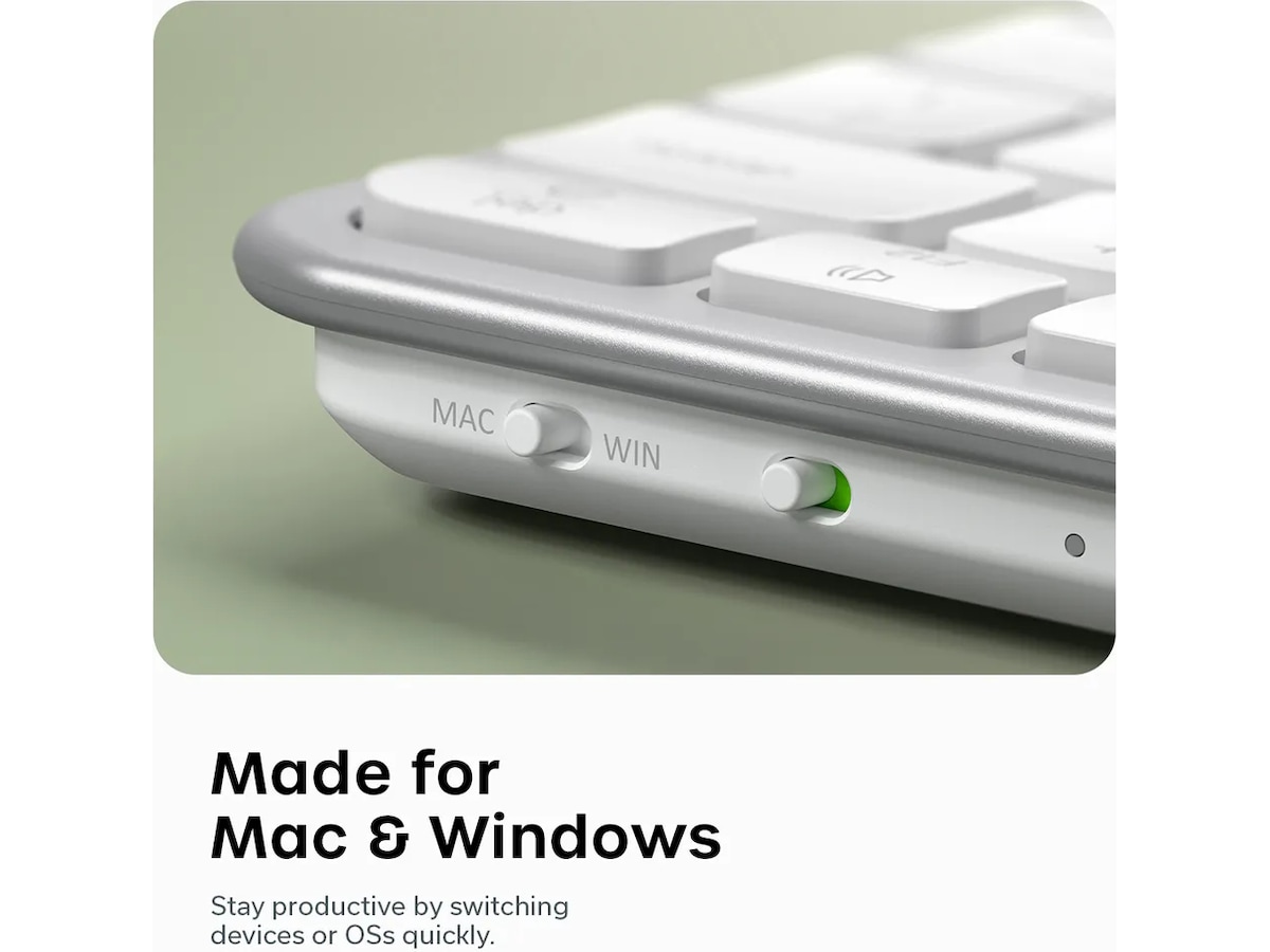 Satechi EX1 Slim trådløst tastatur nordisk layout Tastatur