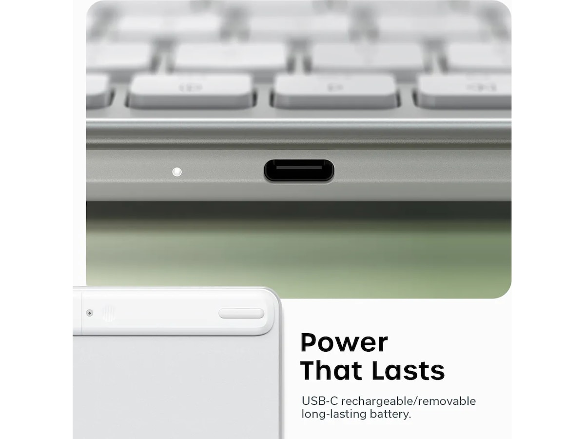 Satechi EX1 Slim trådløst tastatur nordisk layout Tastatur