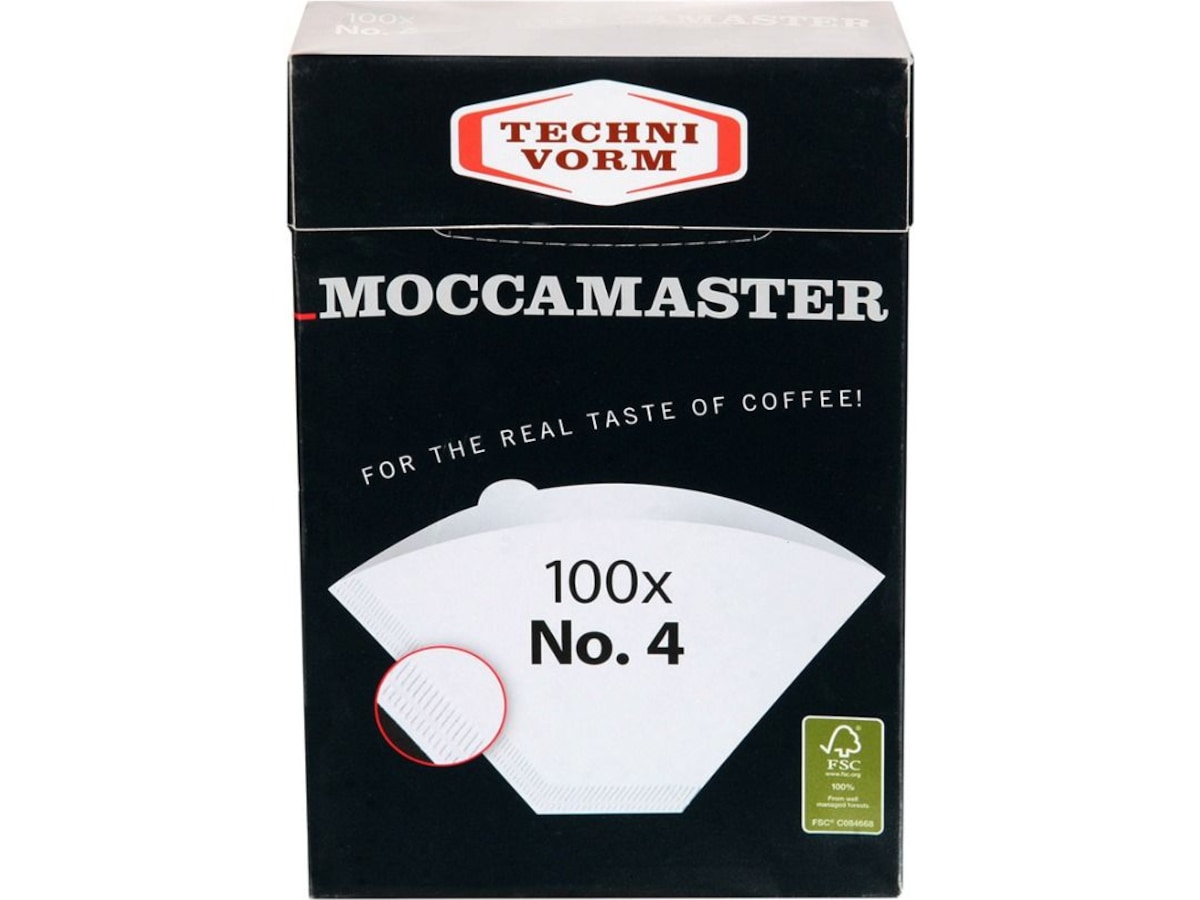 Moccamaster kaffefilter Tilbehør til kaffemaskiner