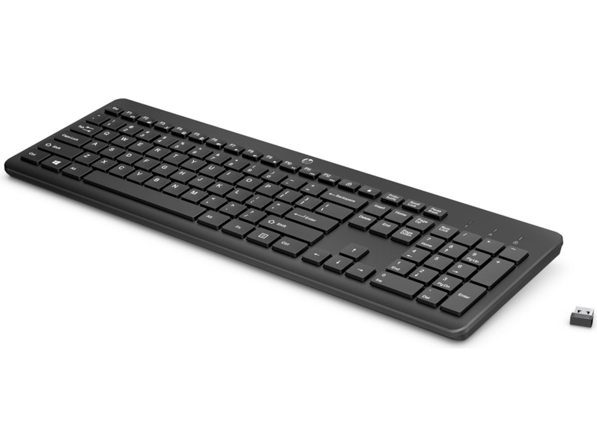 HP 230 trådløst tastatur (sort) Tastatur