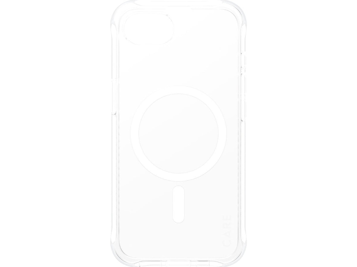 PanzerGlass CARE iPhone 16e Fashion MagSafe deksel (gjennomsiktig/hvit) Mobildeksel