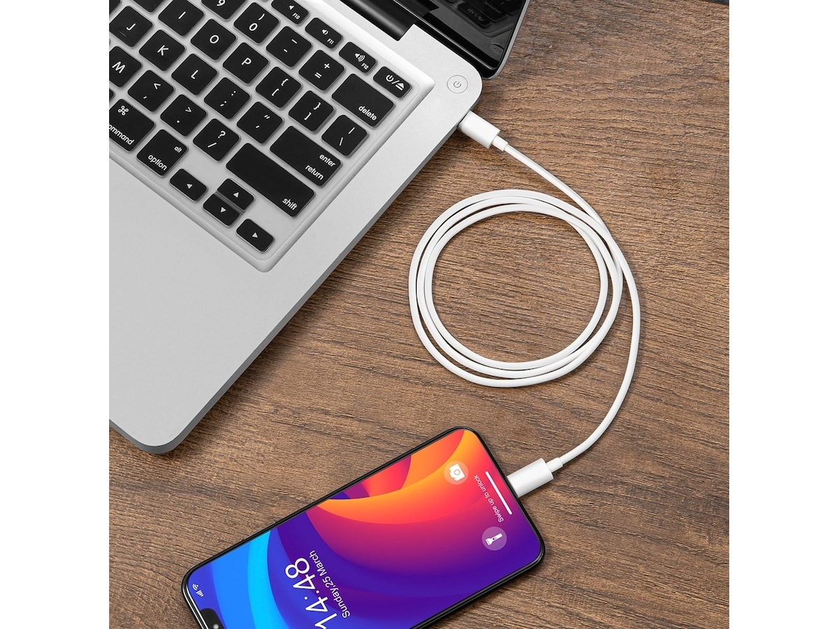 Andersson Lightning til USB-C kabel 1m (hvit) USB-kabler