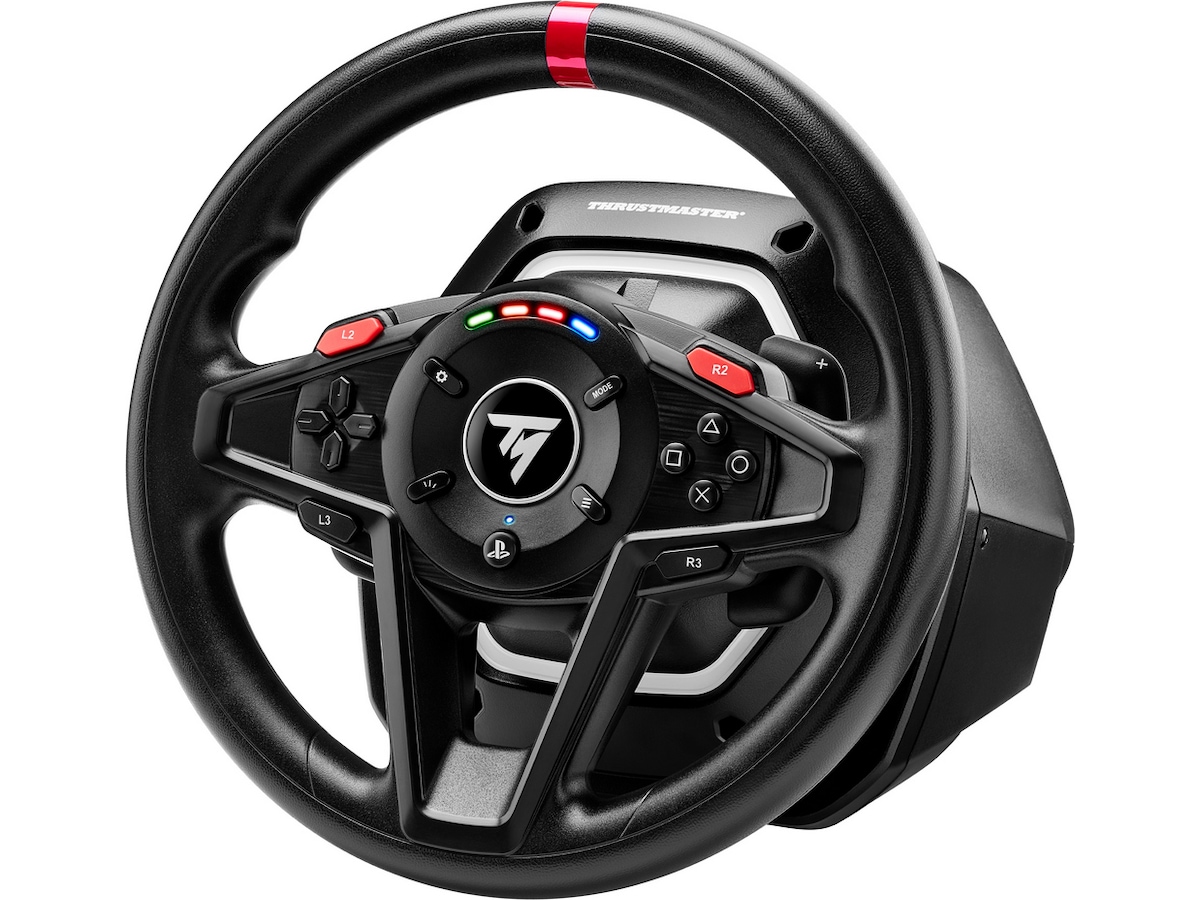 Thrustmaster T128 PlayStation (sort) Ratt og pedaler