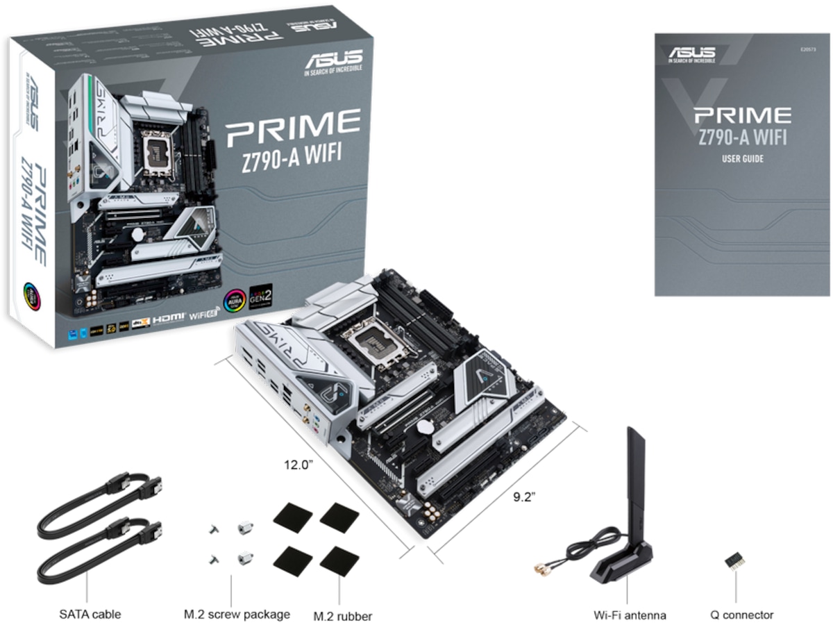 ASUS PRIME Z790-A WIFI Hovedkort Intel Socket
