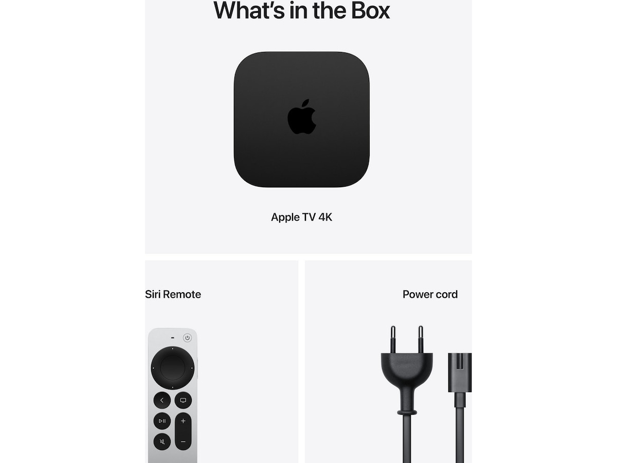 Apple TV 4K 64GB Mediaspillere