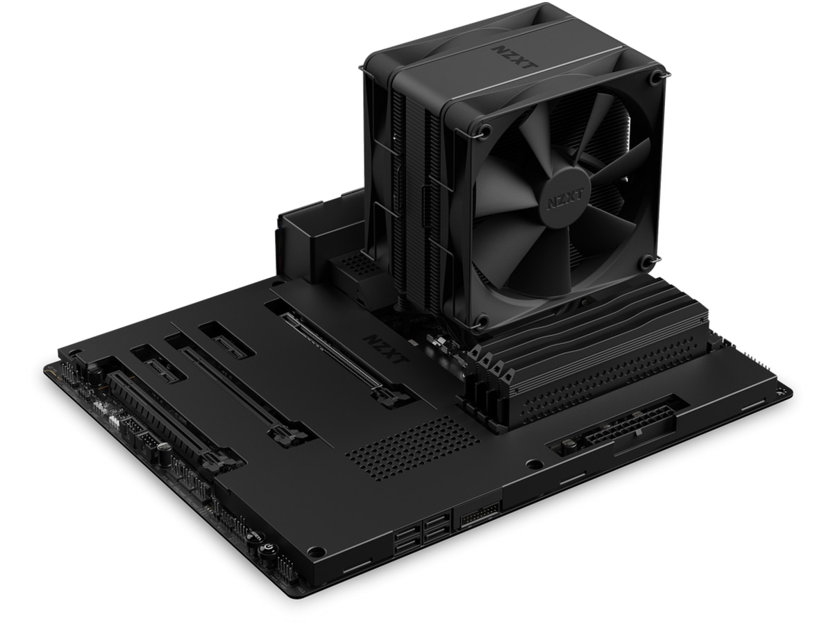 NZXT T120 CPU Vifte 120mm (sort) CPU - Luftkjøling