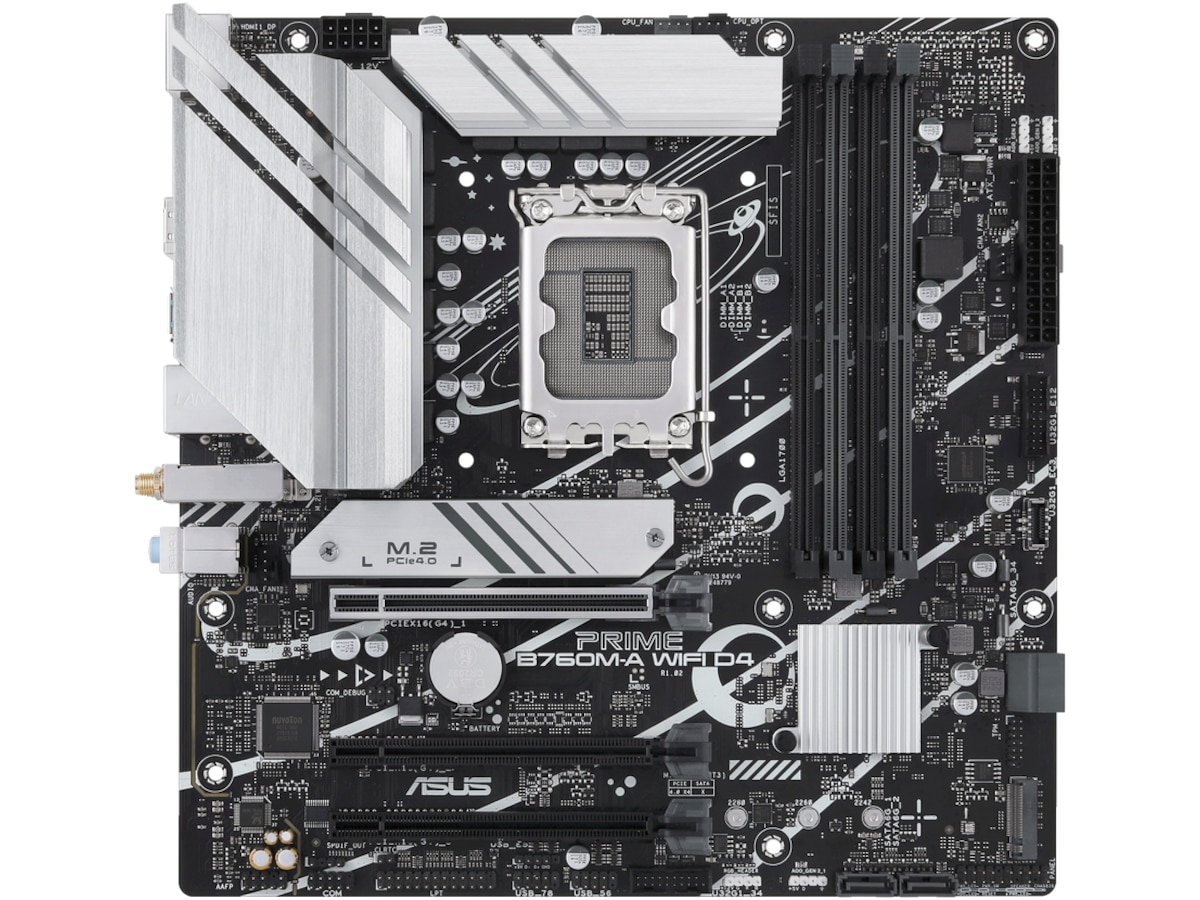 ASUS PRIME B760M-A WIFI D4 Hovedkort Intel Socket