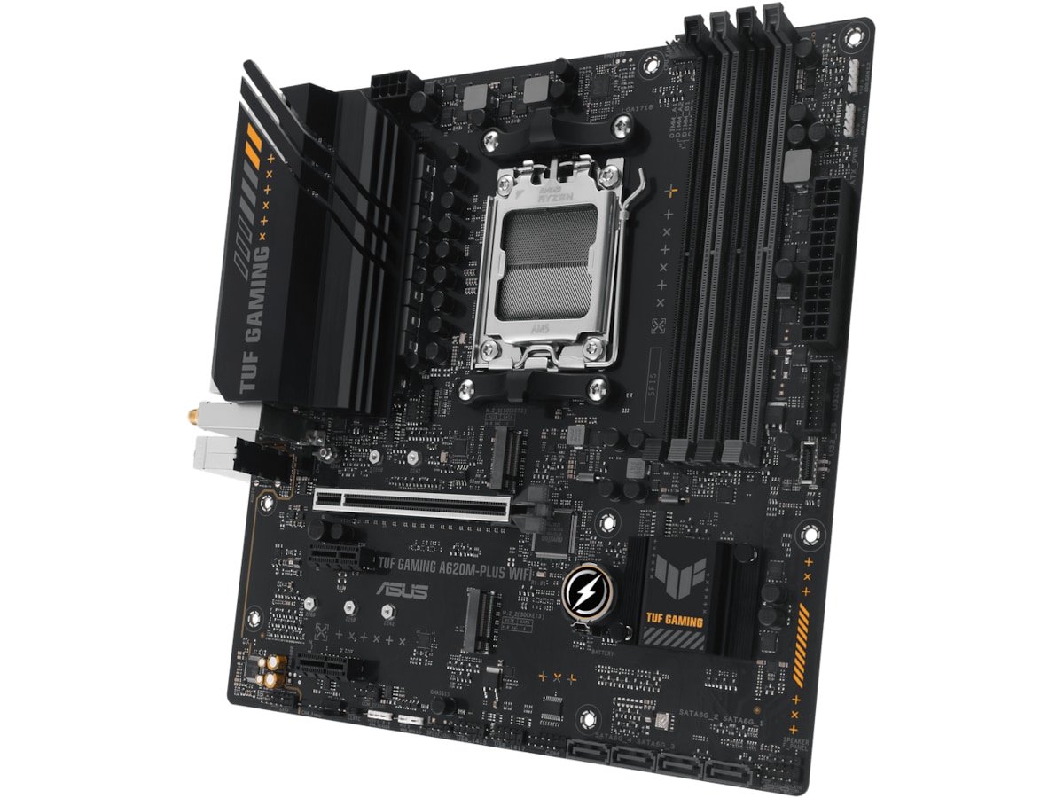 ASUS TUF GAMING A620M-PLUS WIFI Hovedkort AMD Socket