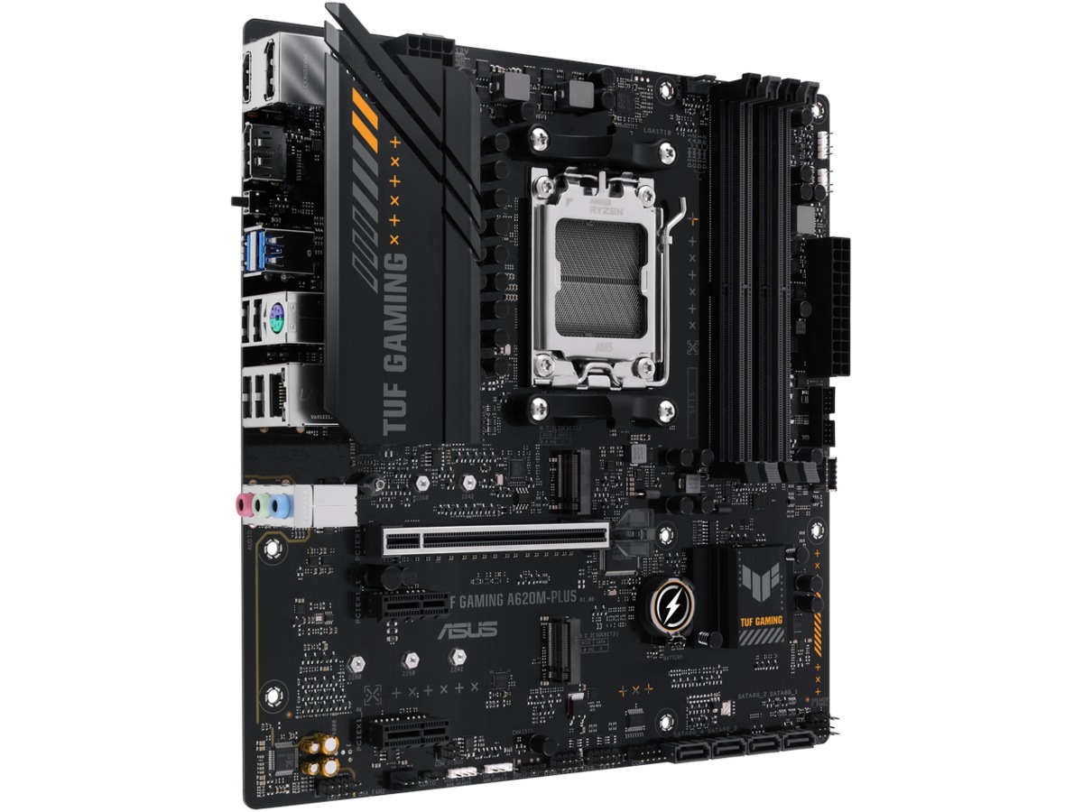 ASUS TUF GAMING A620M-PLUS Hovedkort AMD Socket